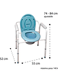 Baño Portátil - Silla Wc - Premium Care - Miniatura 2