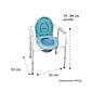 Baño Portátil - Silla Wc - Premium Care - Miniatura 2