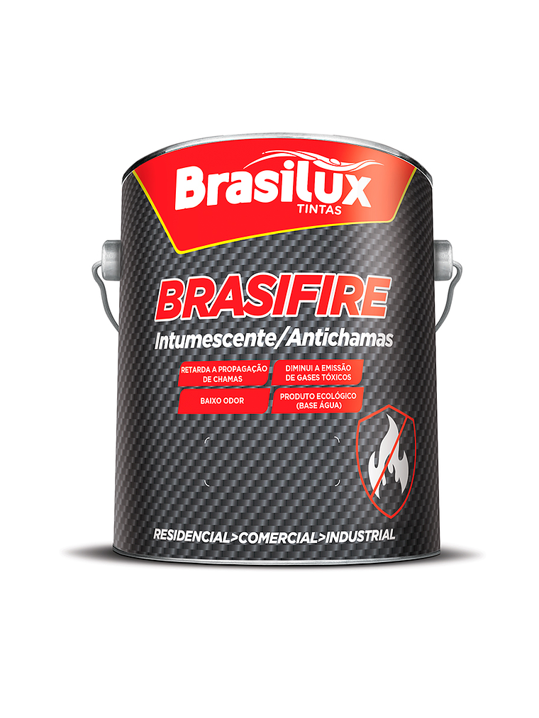 Brasilux Pintura Intumescente/Ignífuga Brasifire  3,6 Lts 1
