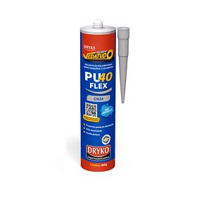 Sellador Dryko Pu40 FLEX  Base De Poliuretano para juntas y pegamento Gris - 400Gr