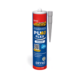 Sellador Dryko Pu40 FLEX  Base De Poliuretano para juntas y pegamento Blanco - 400Gr