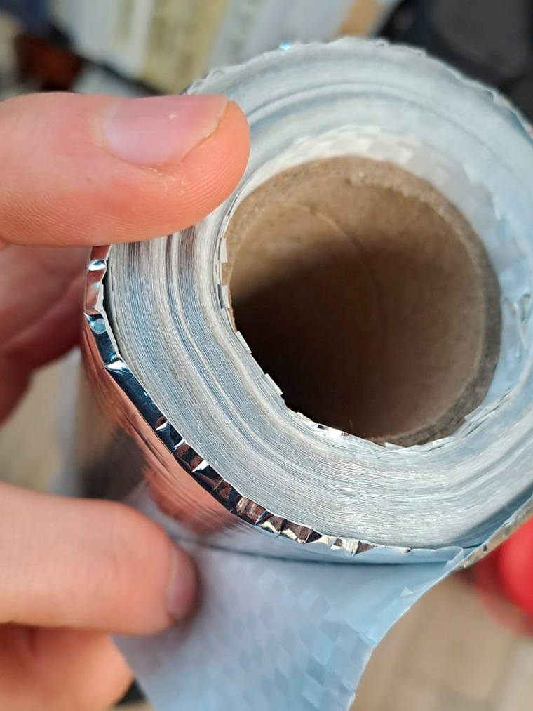 Aislante térmico para techo DrykoFoil 1,20 mt x 21 mts - 25m2 4