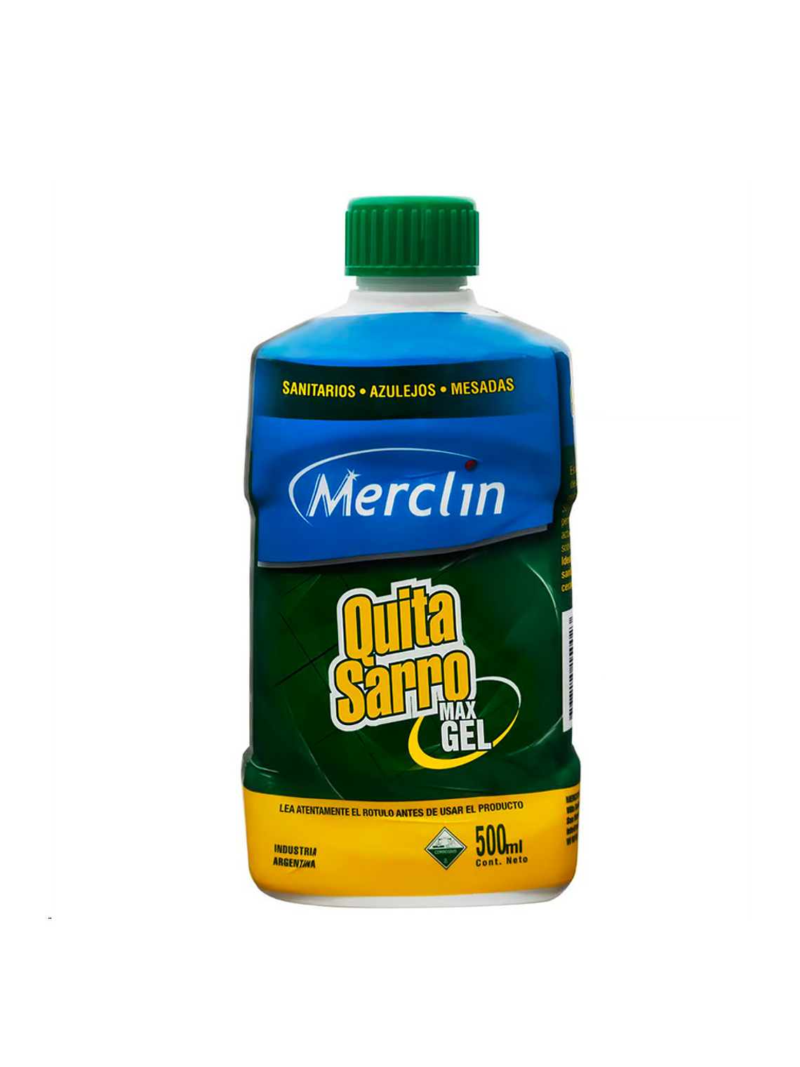 Quita Sarro Y Oxido Max Gel Merclin 500 Ml 1