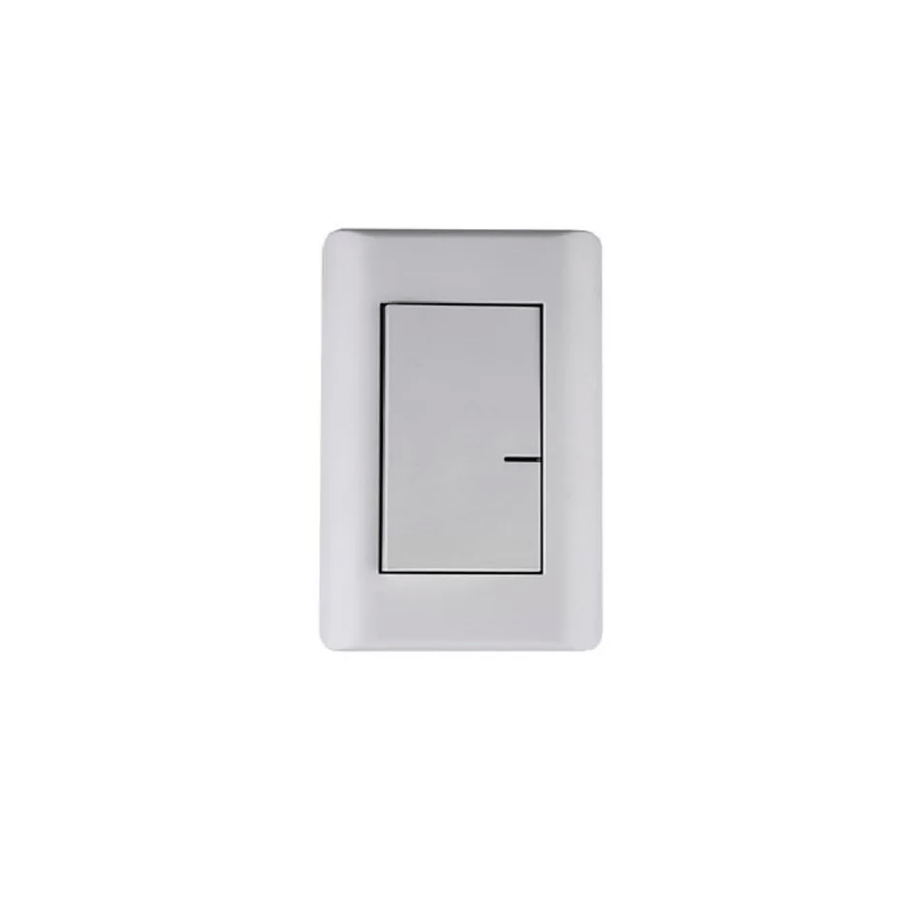 Interruptor Richi completo único teclón 10A /Blanco 1