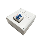 Caja Porta bastidor Universal Richi Quantum BOX 4 módulos/térmico bipolar/ Blanco 3