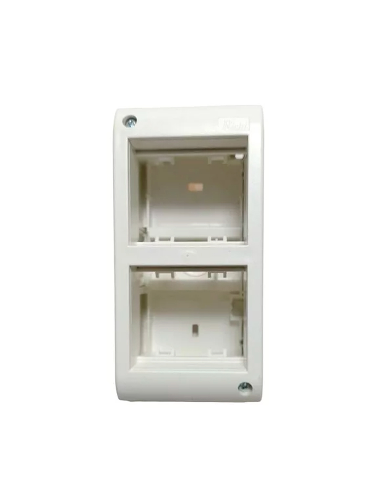 Caja Porta bastidor Richi Quantum BOX 4 módulos/Blanco 1