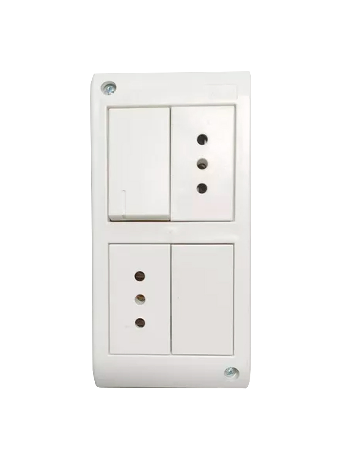 Caja Porta bastidor Richi Quantum BOX 4 módulos/Blanco 3