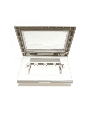 Frente Estanco Hidrobox RICHI Quantum BOX 3 módulos / Blanco