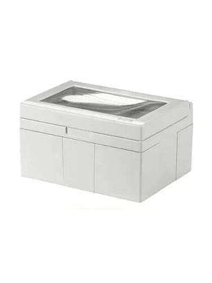 Caja con frente estanco 3 módulo Richi / Blanco