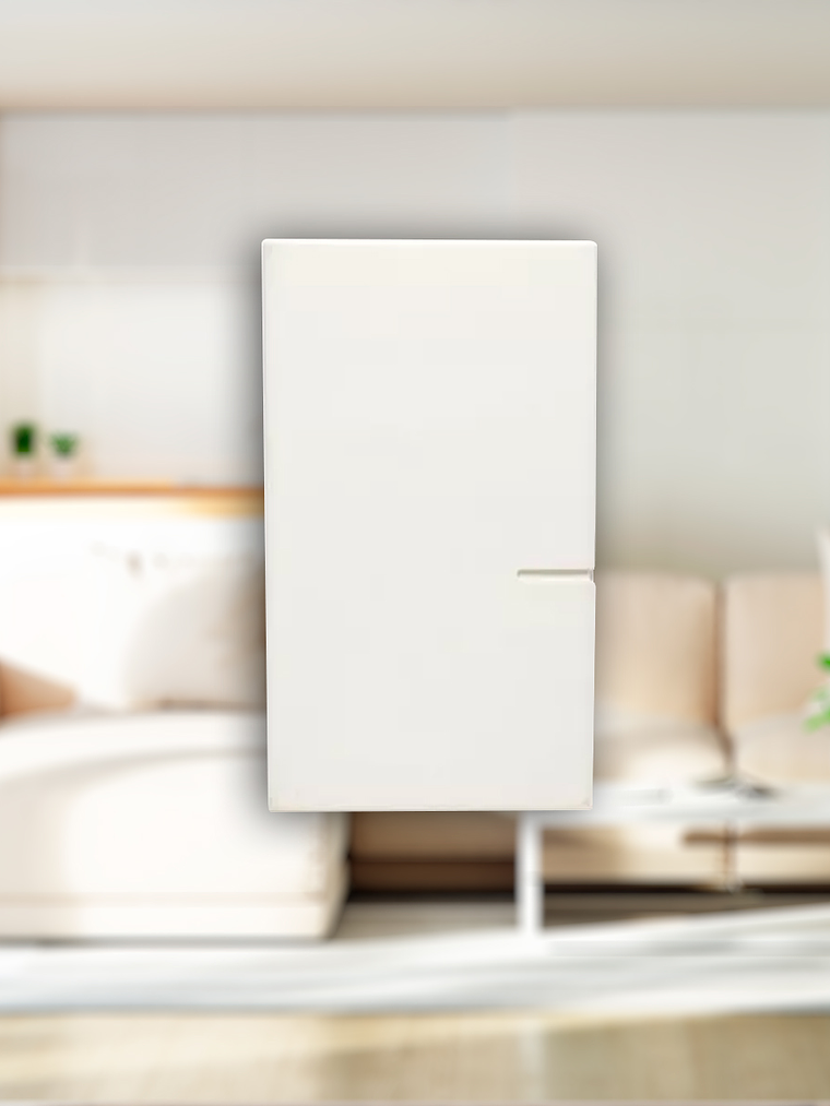 Interruptor Módulo Unipolar Teclón RICHI Quantum BOX / Blanco 4