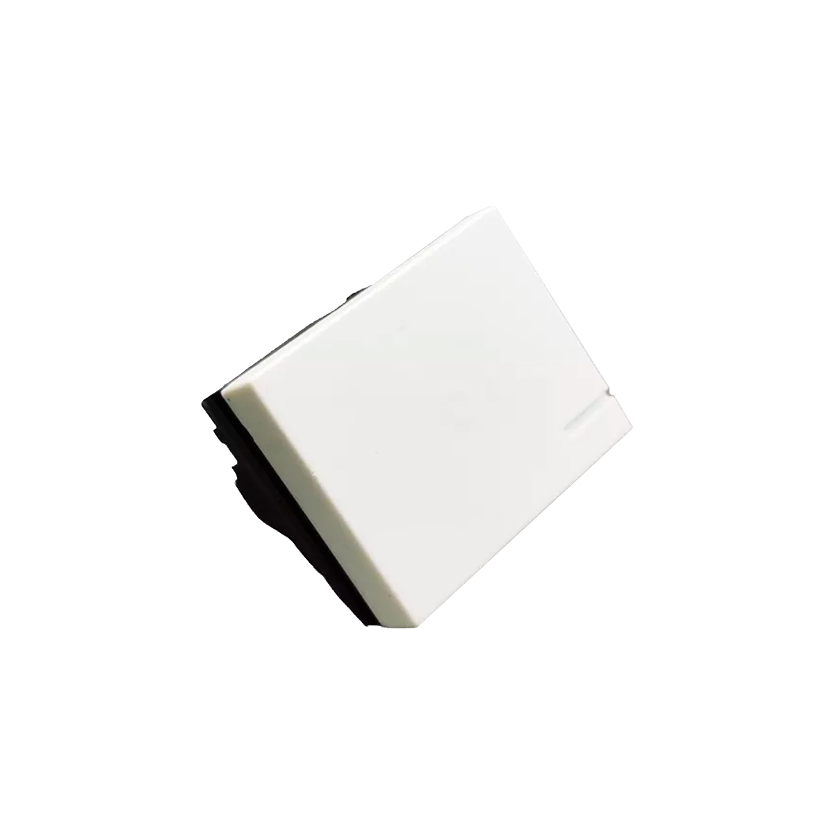 Interruptor Módulo Unipolar 1/2 Teclón RICHI Quantum BOX /Blanco