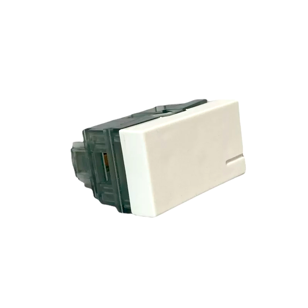 Interruptor Módulo Unipolar RICHI Quantum BOX / Blanco