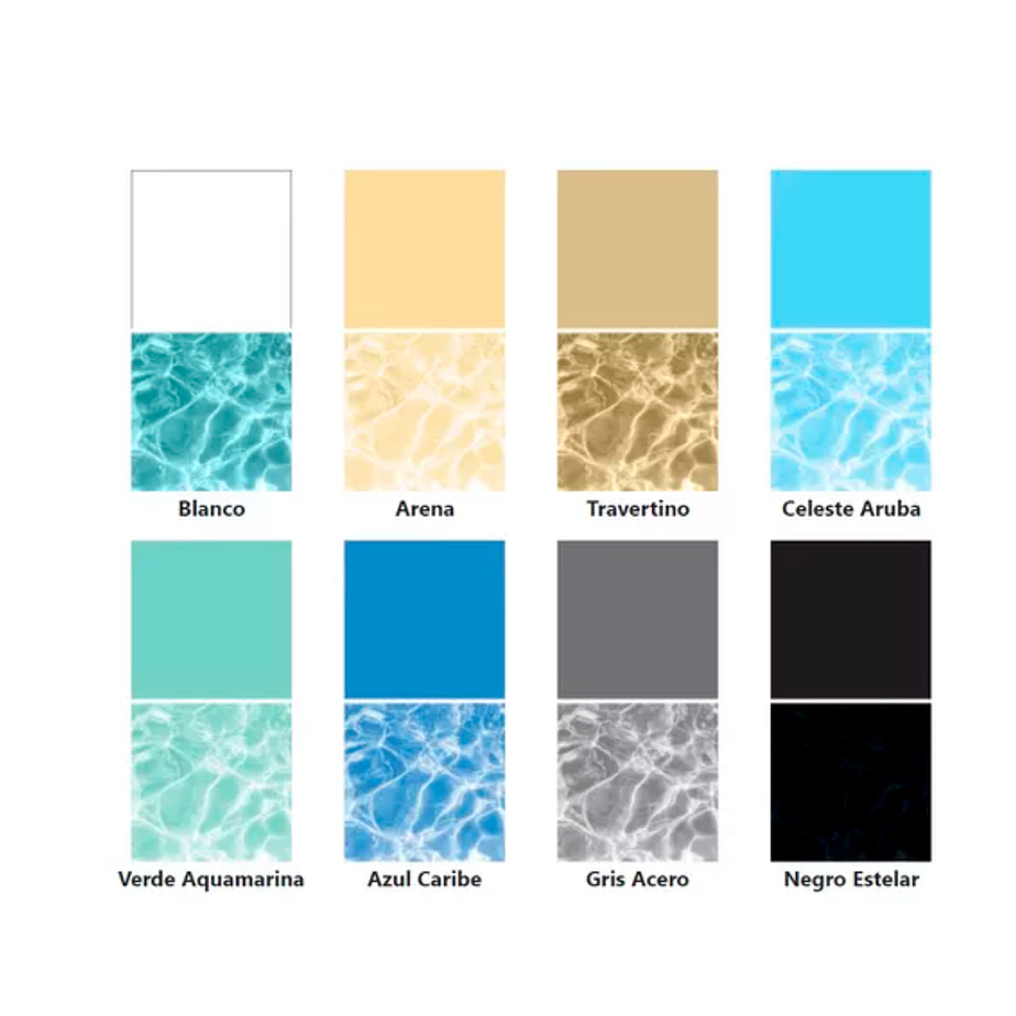 Pintura para piscinas de fibra Liquitech 10 Lt 2