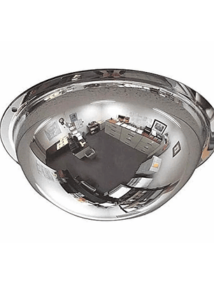 Espejo Panorámico 60cm tipo Domo 360°  Convexo de alta resistencia