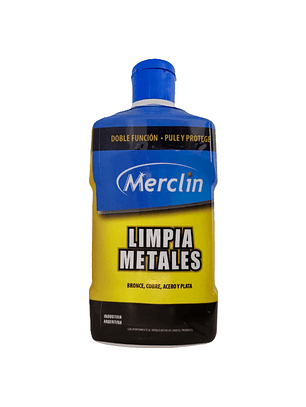 Limpia Metales Crema Merclin 450 Ml