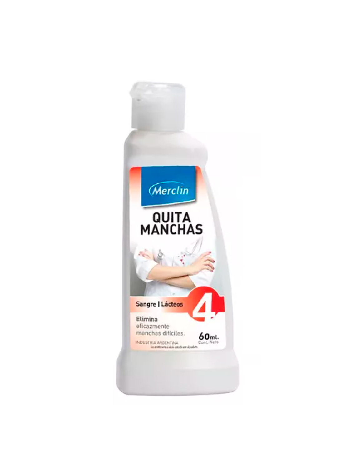 Quita Manchas Sangre-textil 4 Merclin 60ml 1