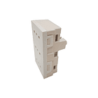 Módulo Triple Tomacorriente RICHI Quantum BOX Blanco 3