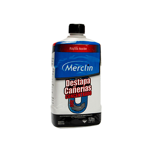 Destapa cañerías concentrado Merclin 1Lts