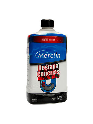 Destapa cañerías concentrado Merclin 1Lts