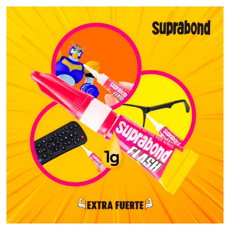 Adhesivo Instantáneo Flash Líquido 1 g.  5