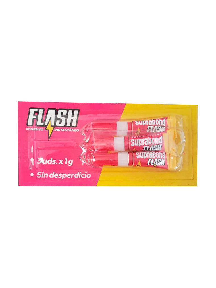 Adhesivo Instantáneo Flash Líquido 1 g.  1