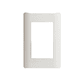 Tapa para armar 3 Módulos Blanco/Beige Richi. - Miniatura 1