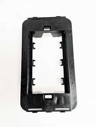 Bastidor plástico para 3 módulos Richi línea ERA/PRO