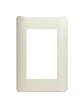Tapa para armar 3 Módulos Blanco/Beige Richi. - Miniatura 3