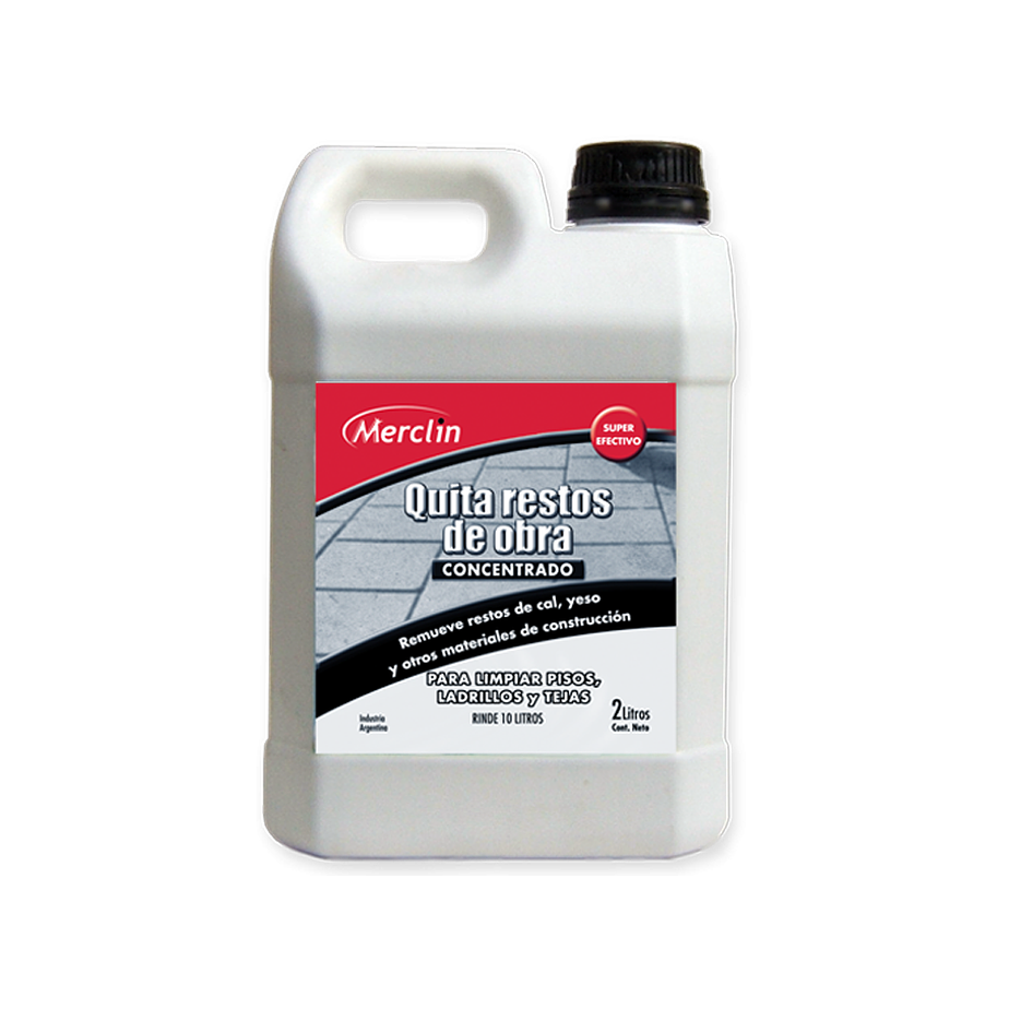 Quita Restos de Obra Merclin 2 Lts. 1