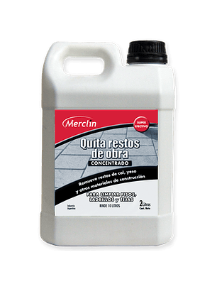 Quita Restos de Obra Merclin 2 Lts.