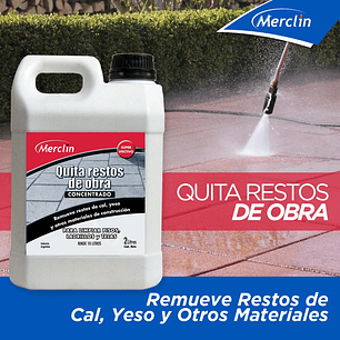 Quita Restos de Obra Merclin 2 Lts.