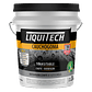 Pintura impermeabilizante sustentable y Transitable Caucho Goma Liquitech 20 Kg.   - Miniatura 1