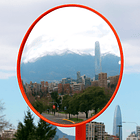 Espejo panorámico uso interior 30 cm 4