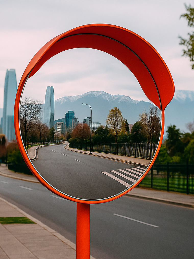 Espejo Panorámico uso exterior e interior 80 cm 4