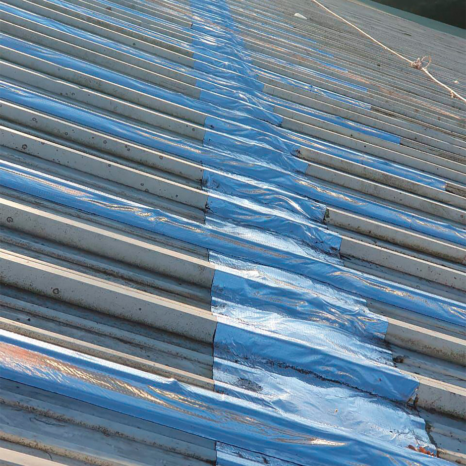 Cinta Asfáltica Adhesiva Multiuso y tapagoteras DRYKOFITA 10 cm x 10 mt- Aluminizada - DRYKO 7