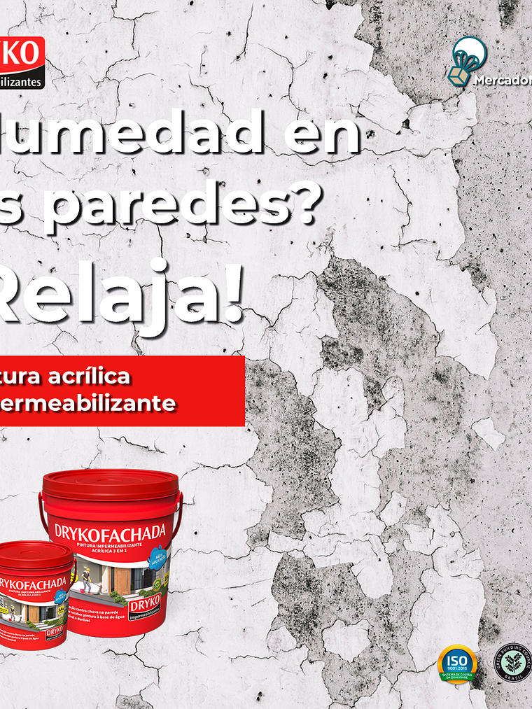 Pintura Impermeabilizante Fachadas Y Muros - Drykofachada  4