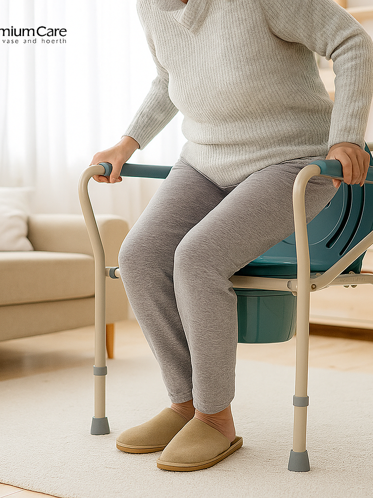 Baño Silla Wc Portátil Y Plegable - Premium Care 5