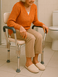 Silla de ducha para baño con apoya brazos acolchados - Premium Care - Miniatura 3