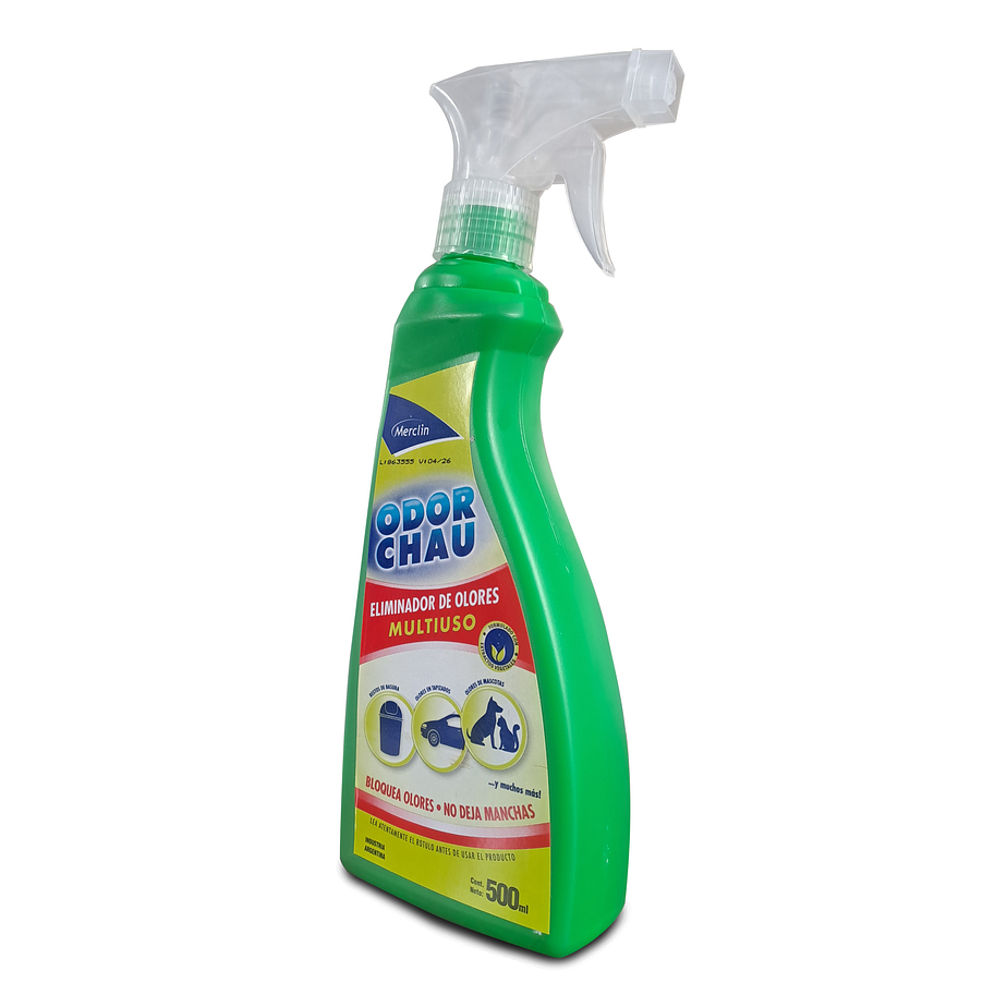 Eliminador de olores Merclin Odor Chau Cañerias 500 Ml 3