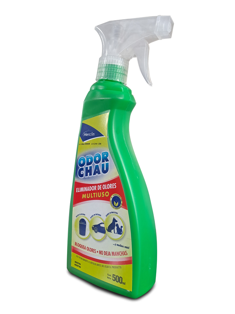 Eliminador de olores Merclin Odor Chau Cañerias 500 Ml 3