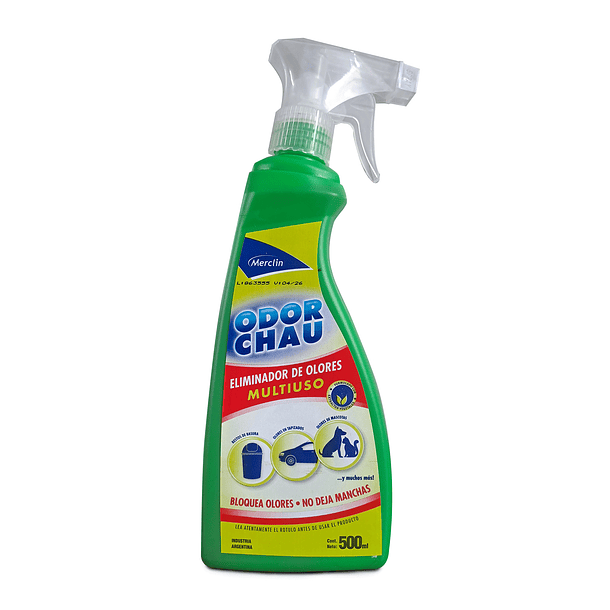 Eliminador de olores Merclin Odor Chau Cañerias 500 Ml 1