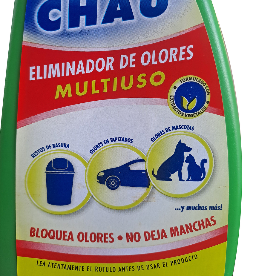 Eliminador de olores Merclin Odor Chau Cañerias 500 Ml 5