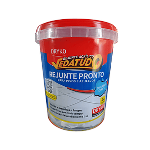 Rejunte acrílico Dryko Vedatudo para áreas internas e externas 1kg./ Blanco