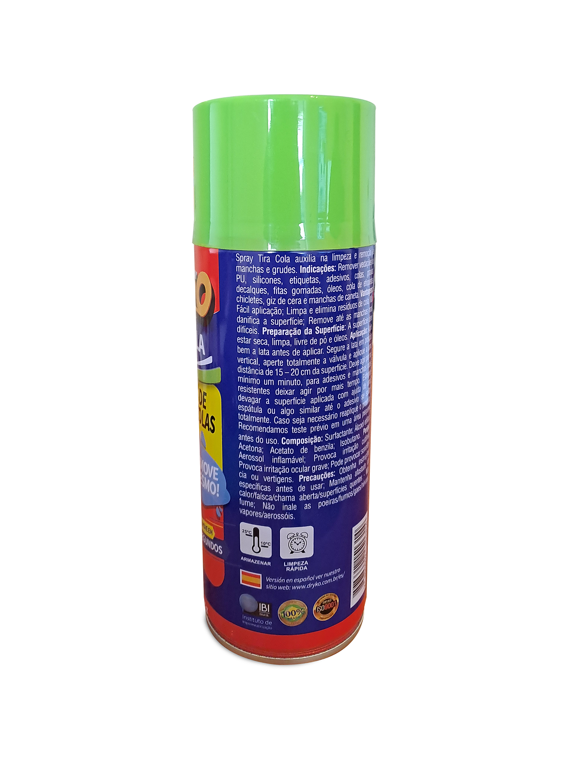Spray Removedor De Pegamento Y Adhesivo Dryko Tiracola 400ml 2