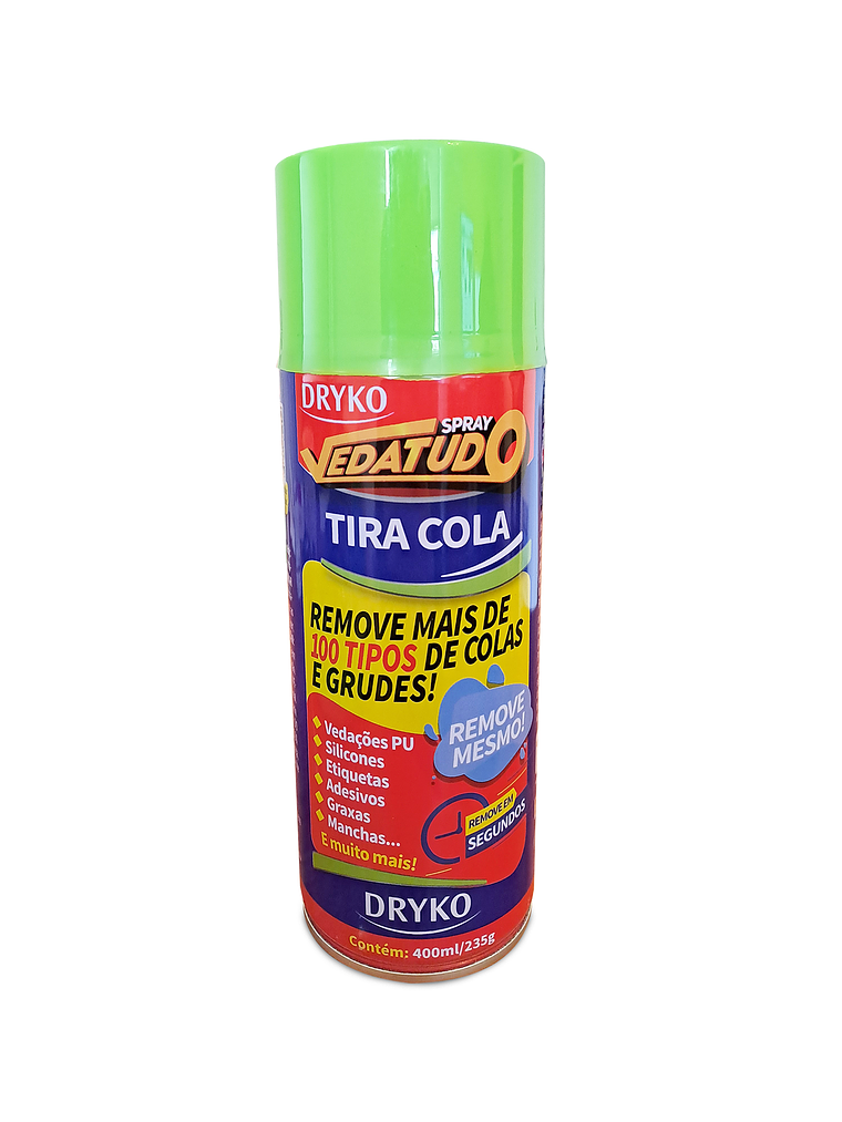 Spray Removedor De Pegamento Y Adhesivo Dryko Tiracola 400ml 1