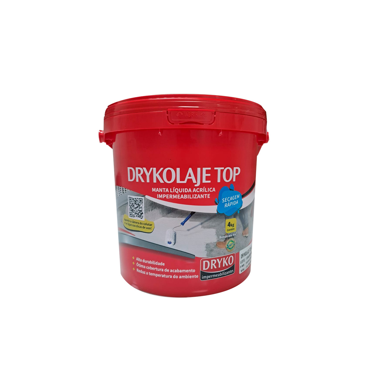 Manta líquida acrílica impermeabilizante Drykolaje Top