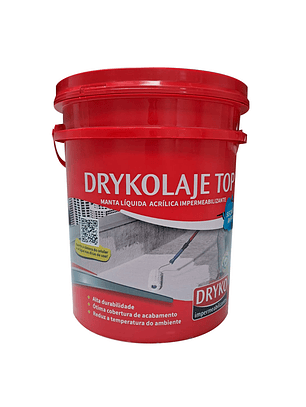 Manta líquida acrílica impermeabilizante Drykolaje Top 