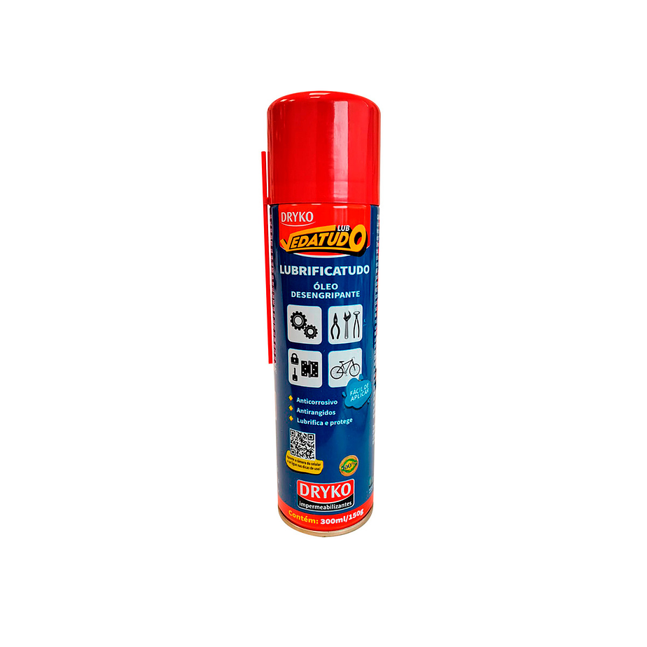 Spray Lubricante Dryko Lub Vedatudo 300ml/150g 1