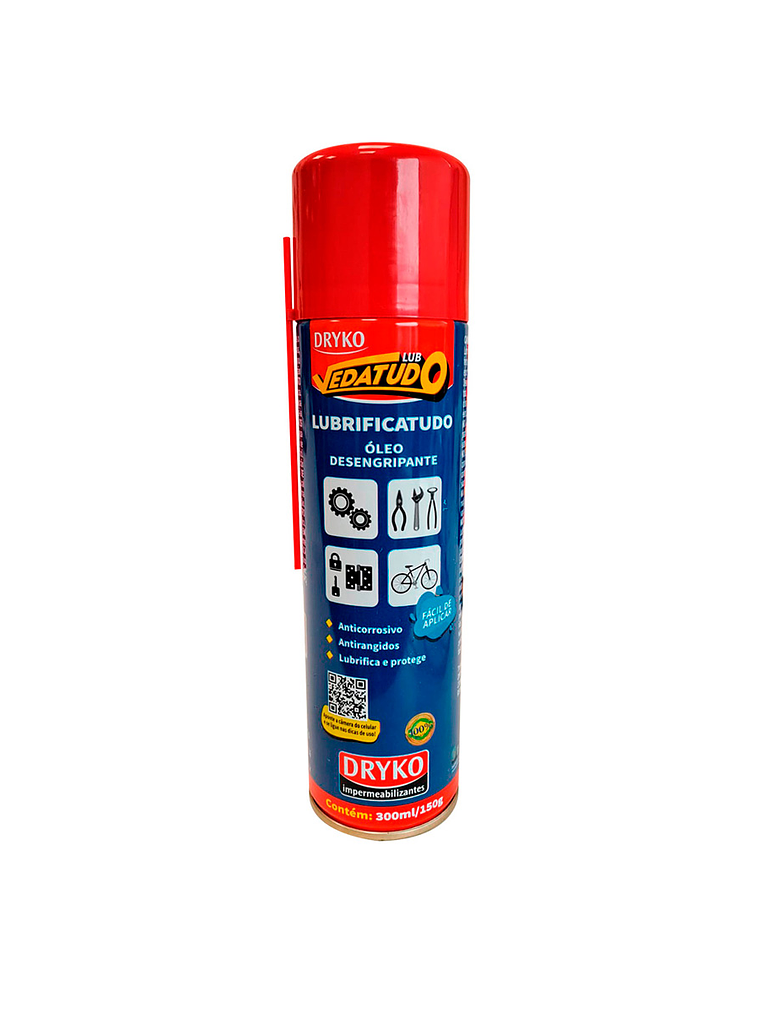 Spray Lubricante Dryko Lub Vedatudo 300ml/150g 1