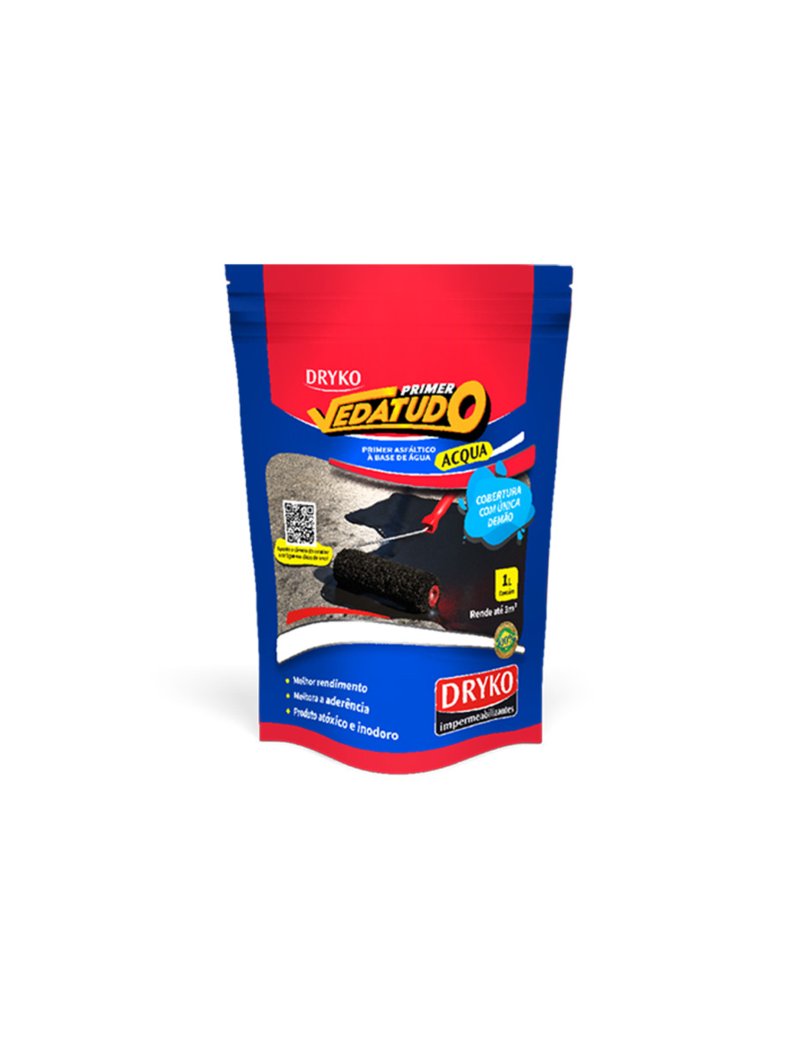 Emulsión asfáltica Dryko Primer Vedatudo ACQUA 1 Lt  1